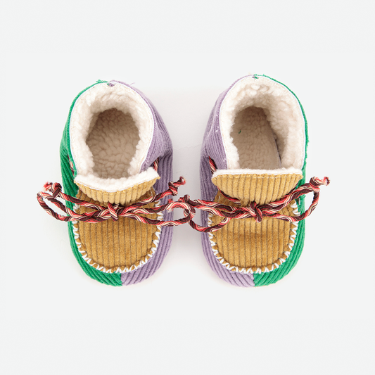 Multicolour Baby Booties