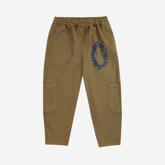 Tic Tac Toe Woven Cargo Pants Khaki