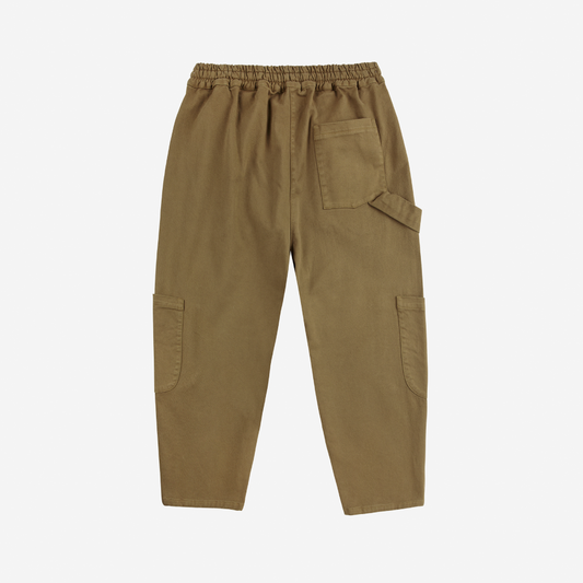 Tic Tac Toe Woven Cargo Pants Khaki