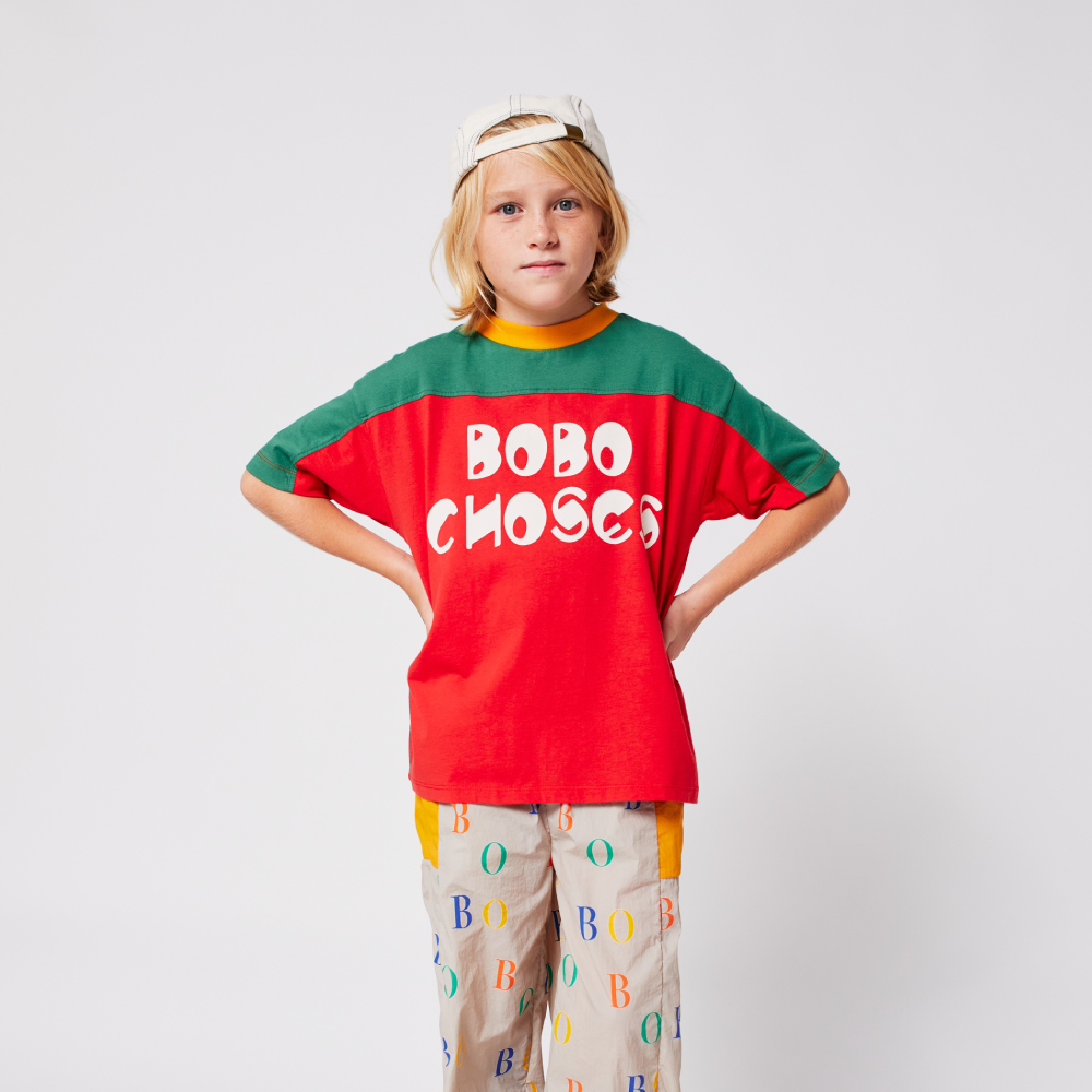 Bobo Choses Colour Block T-Shirt Multicolour