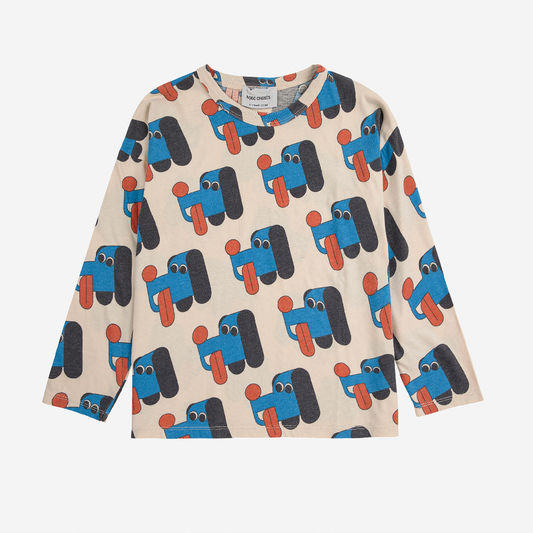 Doggy Mate All Over T-Shirt Off White