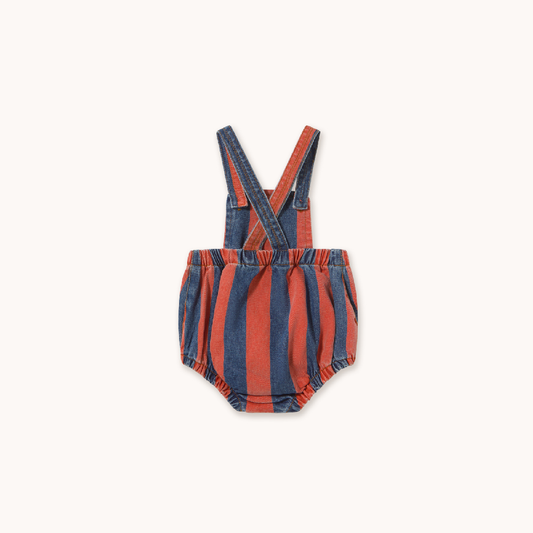 Red Stripes Body Denim Medium Wash