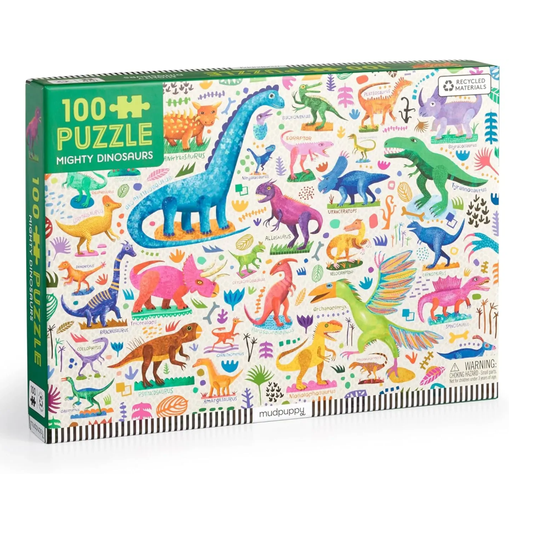 Mighty Dinosaur 100 Piece Puzzle