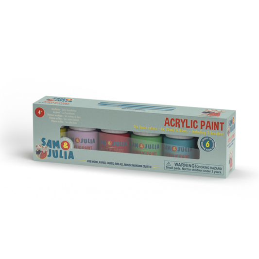 Paint Set With Brushes