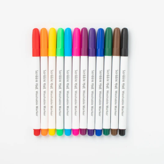12 Washable Markers