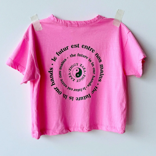 Love Your Mother Tee Pink Pop