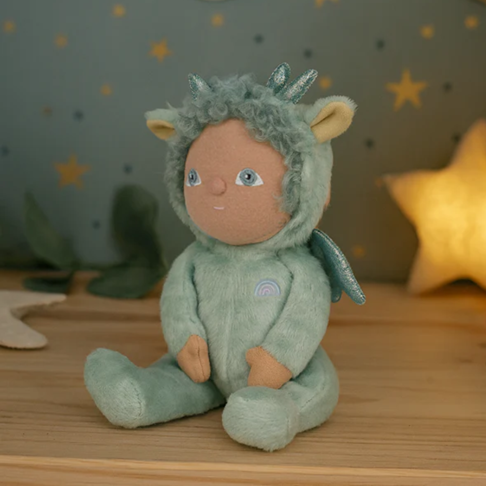 Dinky Dinkum Doll Dante Dragon Green