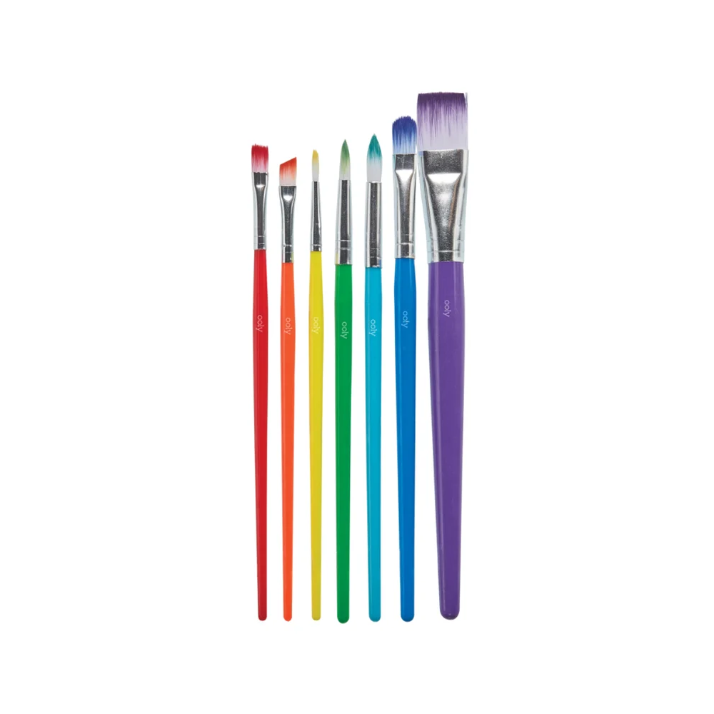 Lil' Paint Brush Set Of 7