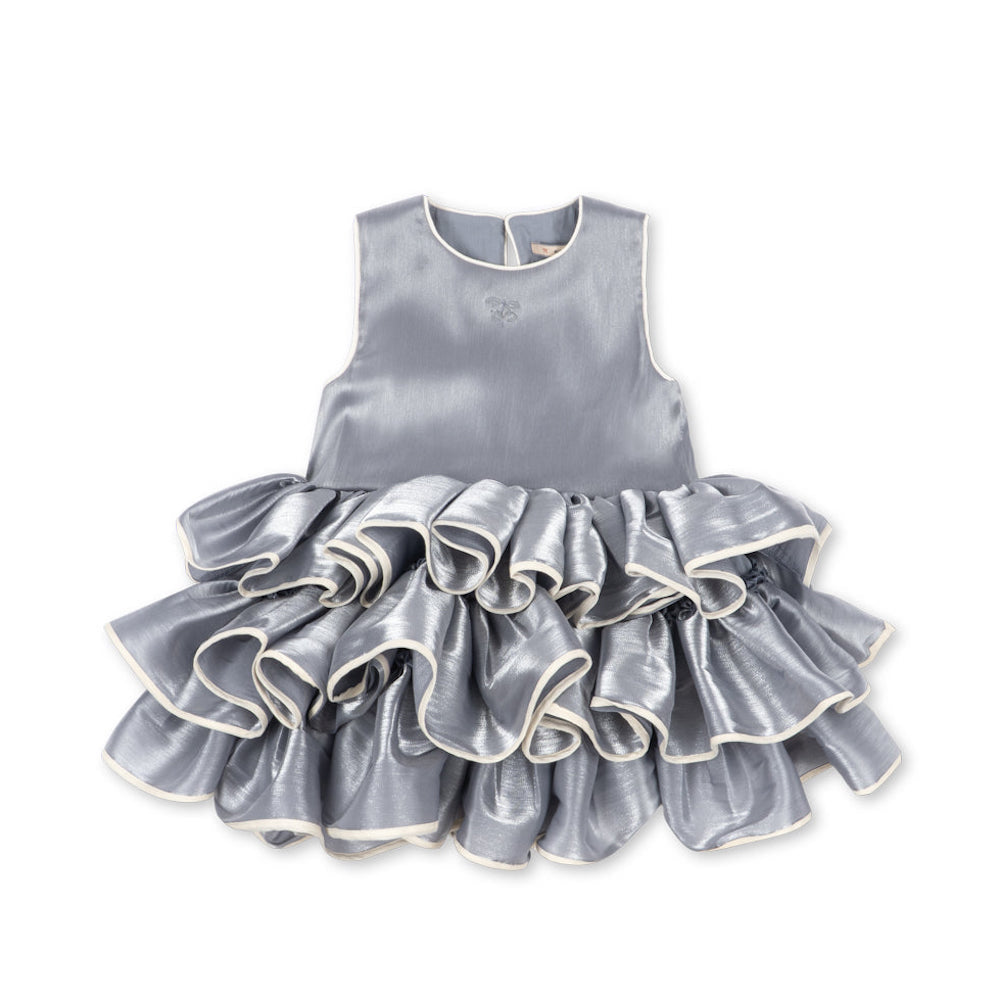 Fia Frill Dress Sleet