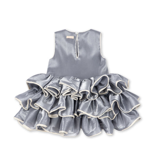 Fia Frill Dress Sleet