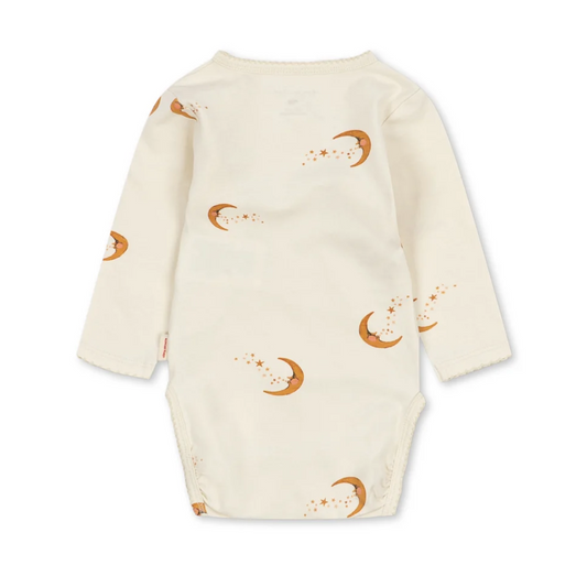 Basic Long Sleeve Kimono Body Moon