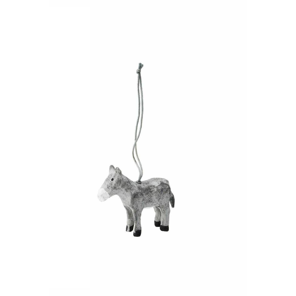 Paper Mâché Ornament Donkey