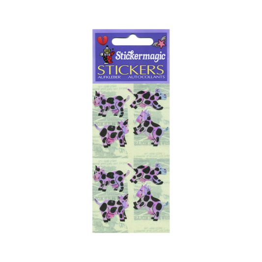 Pearlie Stickers Cows