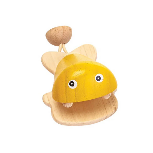 Fish Castanet Yellow