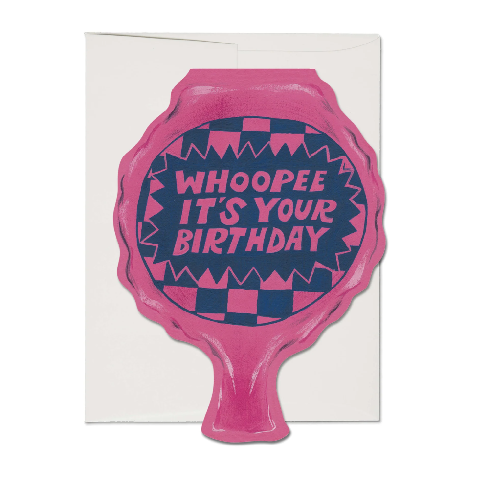 Whoopee Cushion Birthday Greeting Card