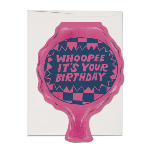Whoopee Cushion Birthday Greeting Card