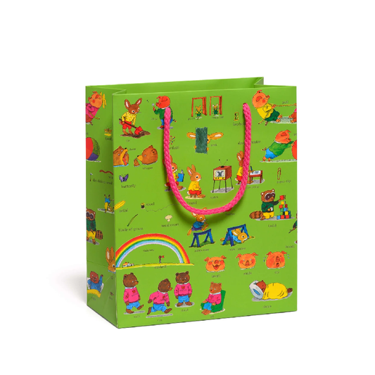 Richard Scarry Busytown Best Words Gift Bag Medium