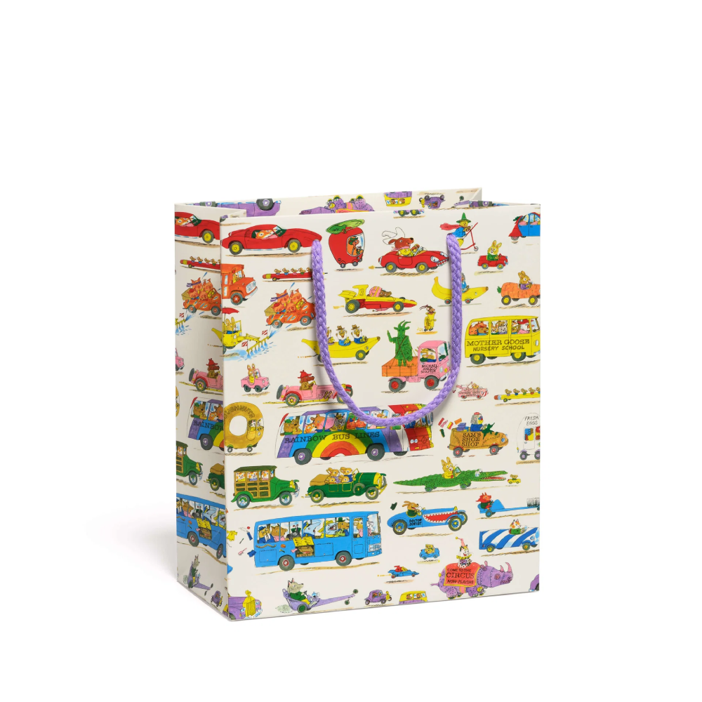 Richard Scarry Busytown Cars Gift Bag Medium
