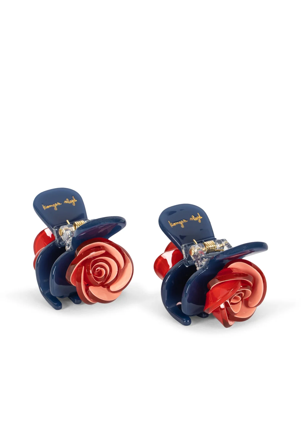 Rose Hair Clip Small 2 Pack