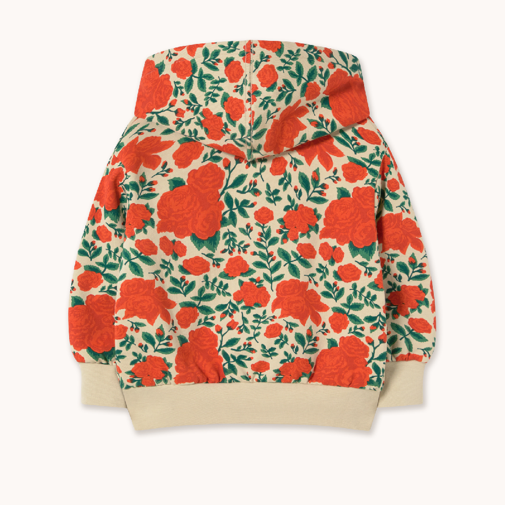 Roses Hoodie Dark Vanilla