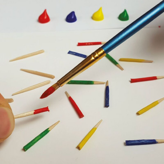 Paint Set With Brushes