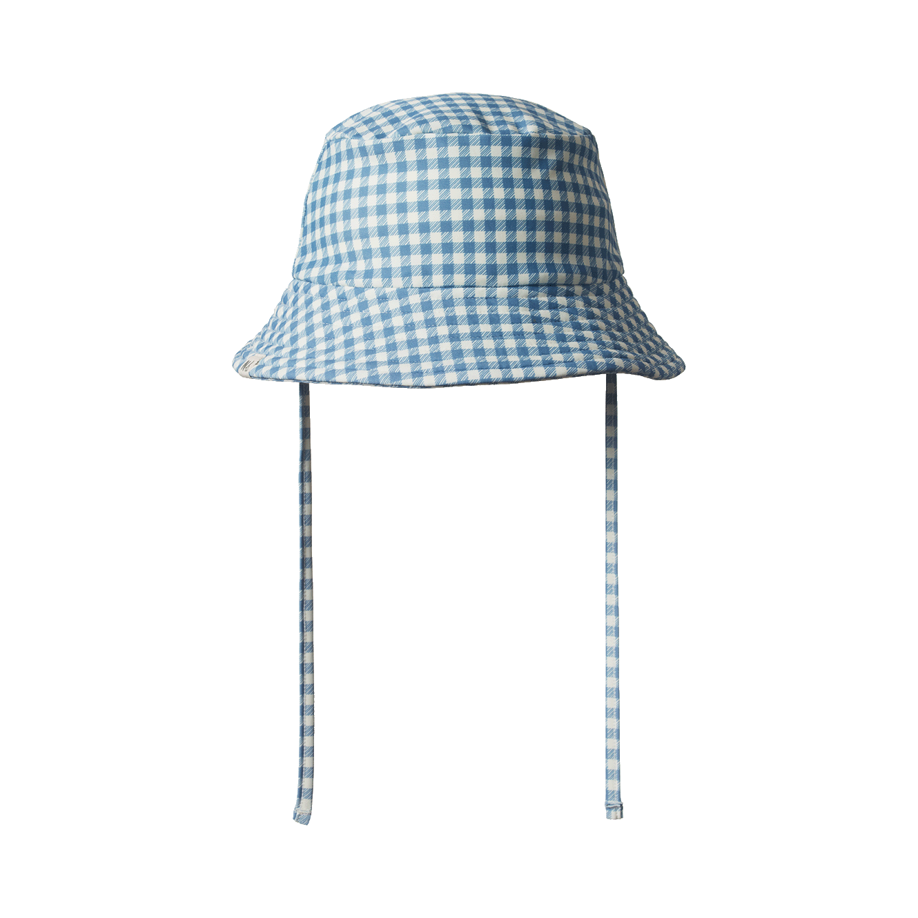 Splash Sunhat, Blue Gingham