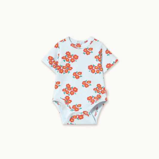 Blossoms Rib Body Ice Blue