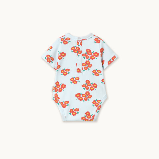 Blossoms Rib Body Ice Blue