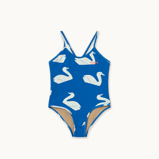 Big Swans Swimsuit Blue