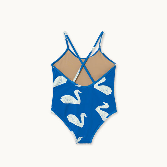 Big Swans Swimsuit Blue