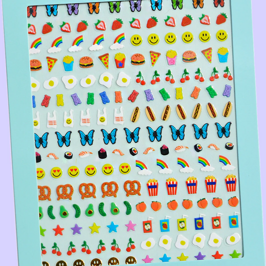 Sunny Side Up 2.0 Nail Art Stickers