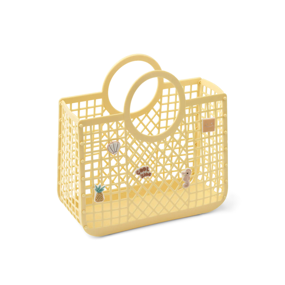 Samantha Basket With Charms Lemonade