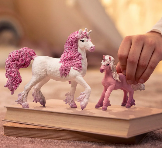 Flower Unicorn Foal Pink