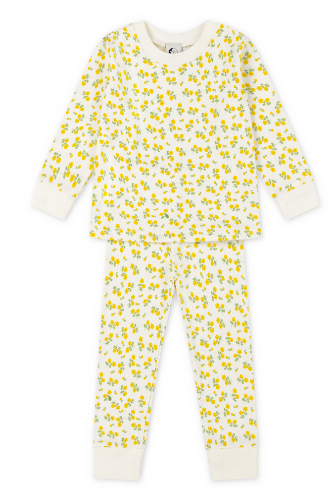 Kids Classic Set Tea Floral Yellow detail (1000x1000 fit)