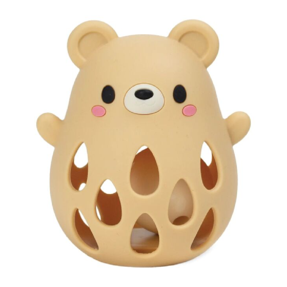Silicone Rattle Bear