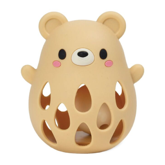 Silicone Rattle Bear