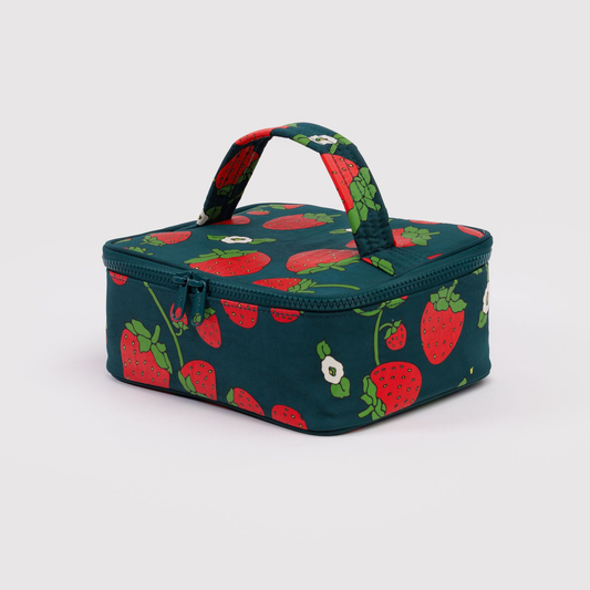 Small Cosmetic Case Strawberry Blossom