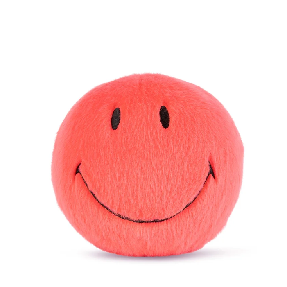 Smiley Eco Fuzzy Bright Coral 13cm