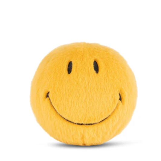 Smiley Eco Fuzzy Yellow 13cm