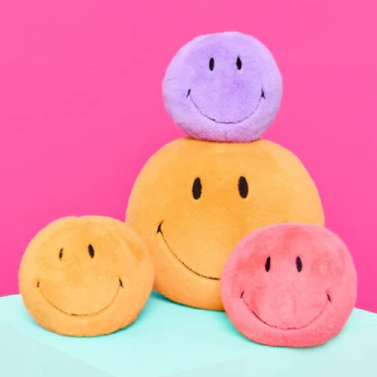 Smiley Eco Fuzzy Yellow 23cm