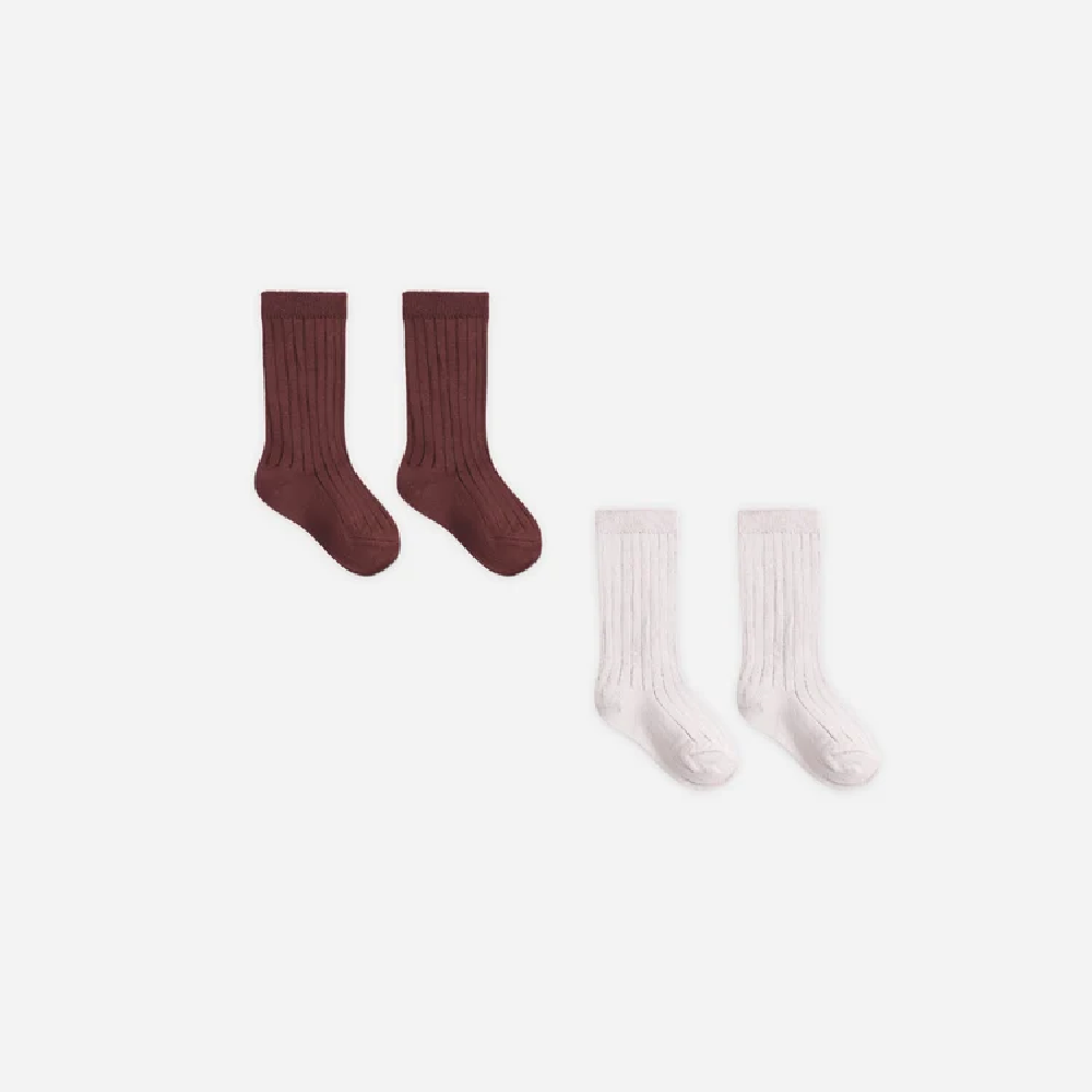 Socks Set Black Cherry/Lilac Mist