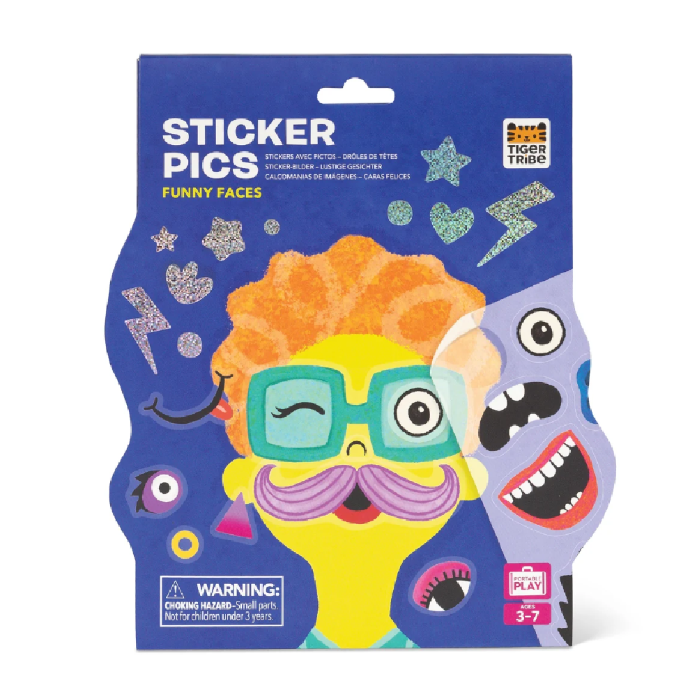 Sticker Pics Funny Faces