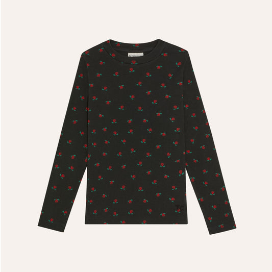 Flowers Grey Tshirt