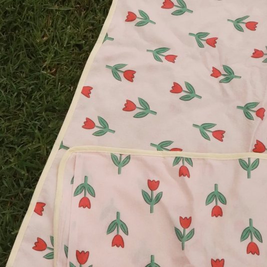Tulip Garden Pillow Case