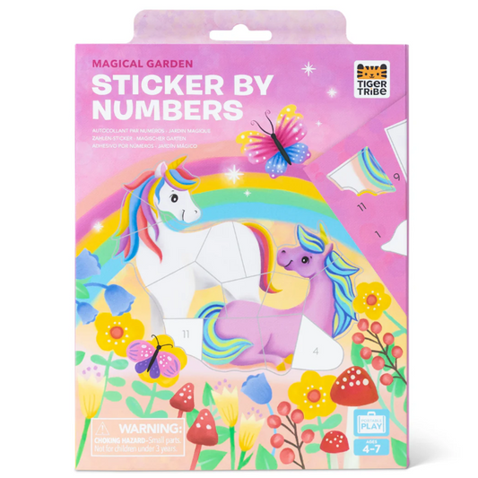 Sticker By Numbers - Magical Garden