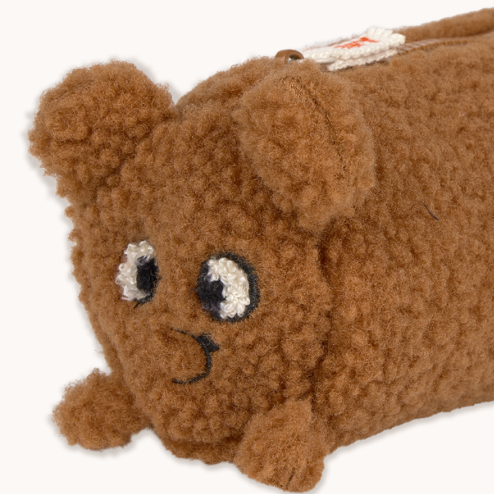 Bear Pencil Case Bronze