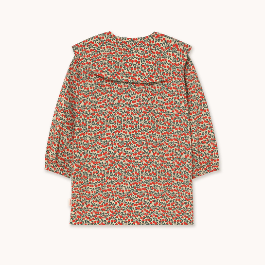 Mini Apples Dress Dark Vanilla
