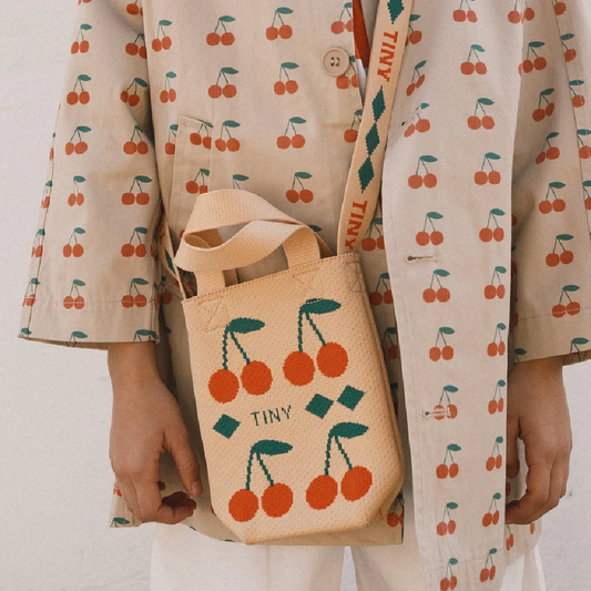 Cherries Mini Bag Dusty Yellow