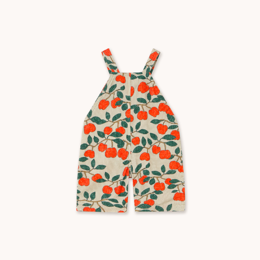 Tiny Apples Baby Dungaree Dark Vanilla