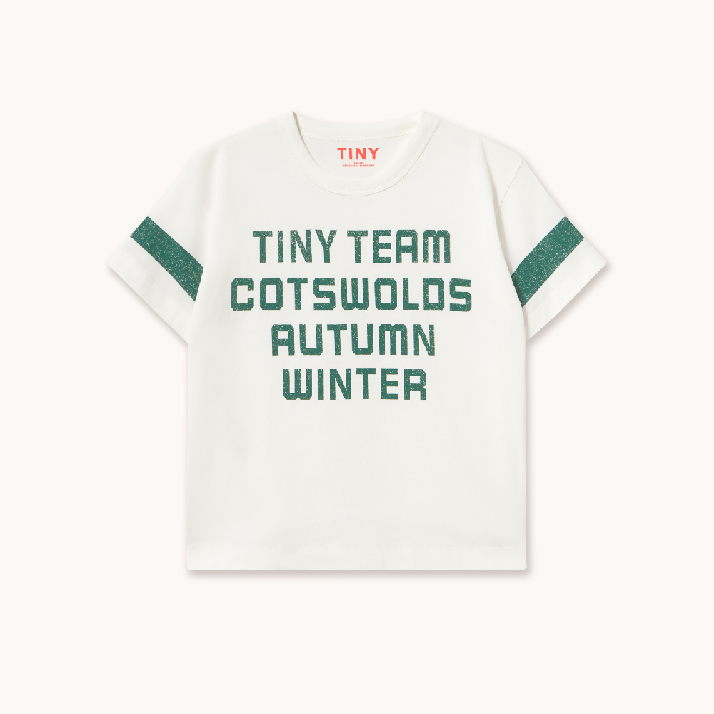 Tiny Team Graphic Tee Off-White